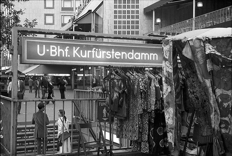 Kurfürstendamm, Ecke Joachimsthaler Straße, 1972. Foto: Willy Pragher